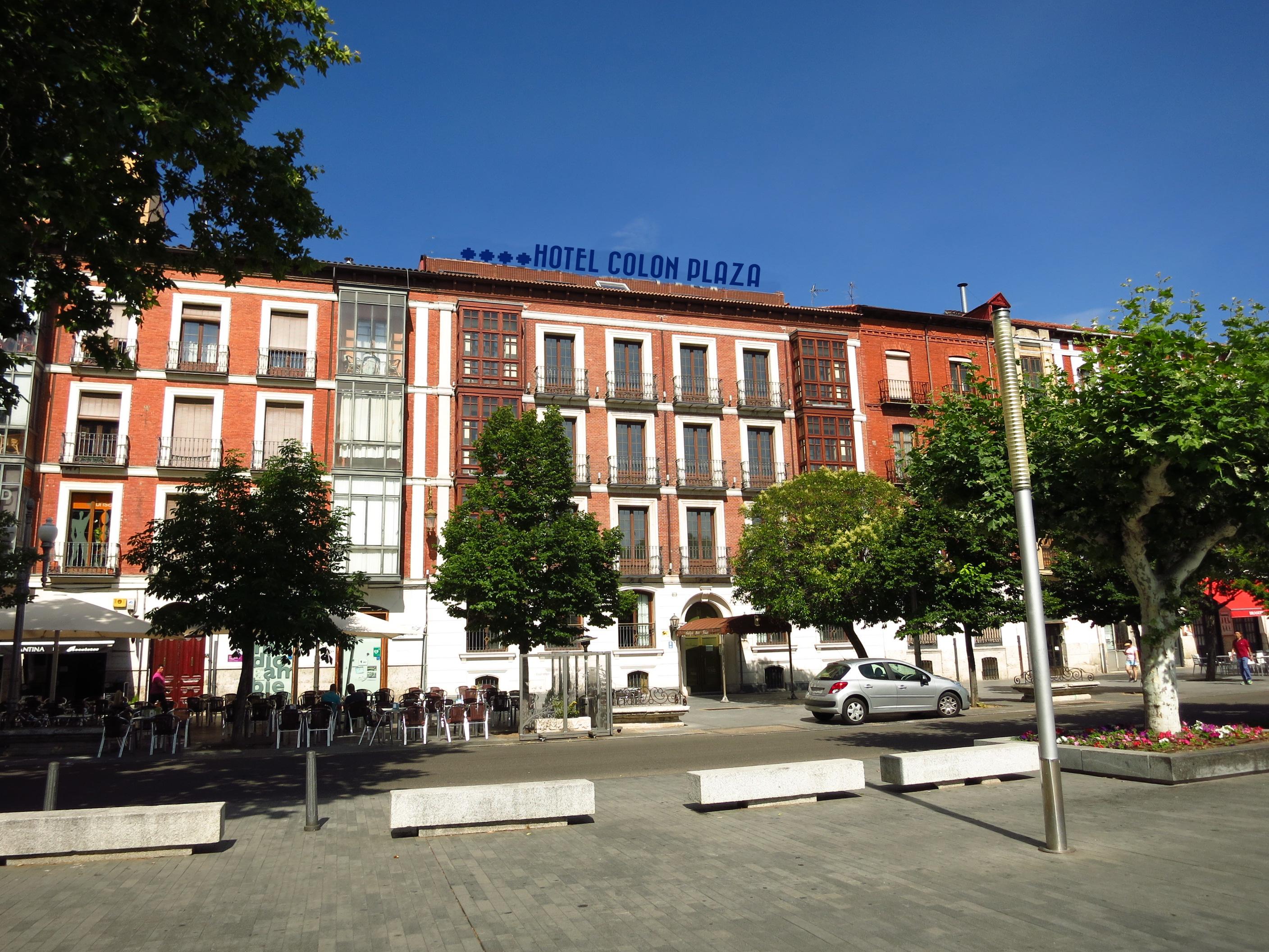 Hotel Colón Plaza Valladolid Exterior foto